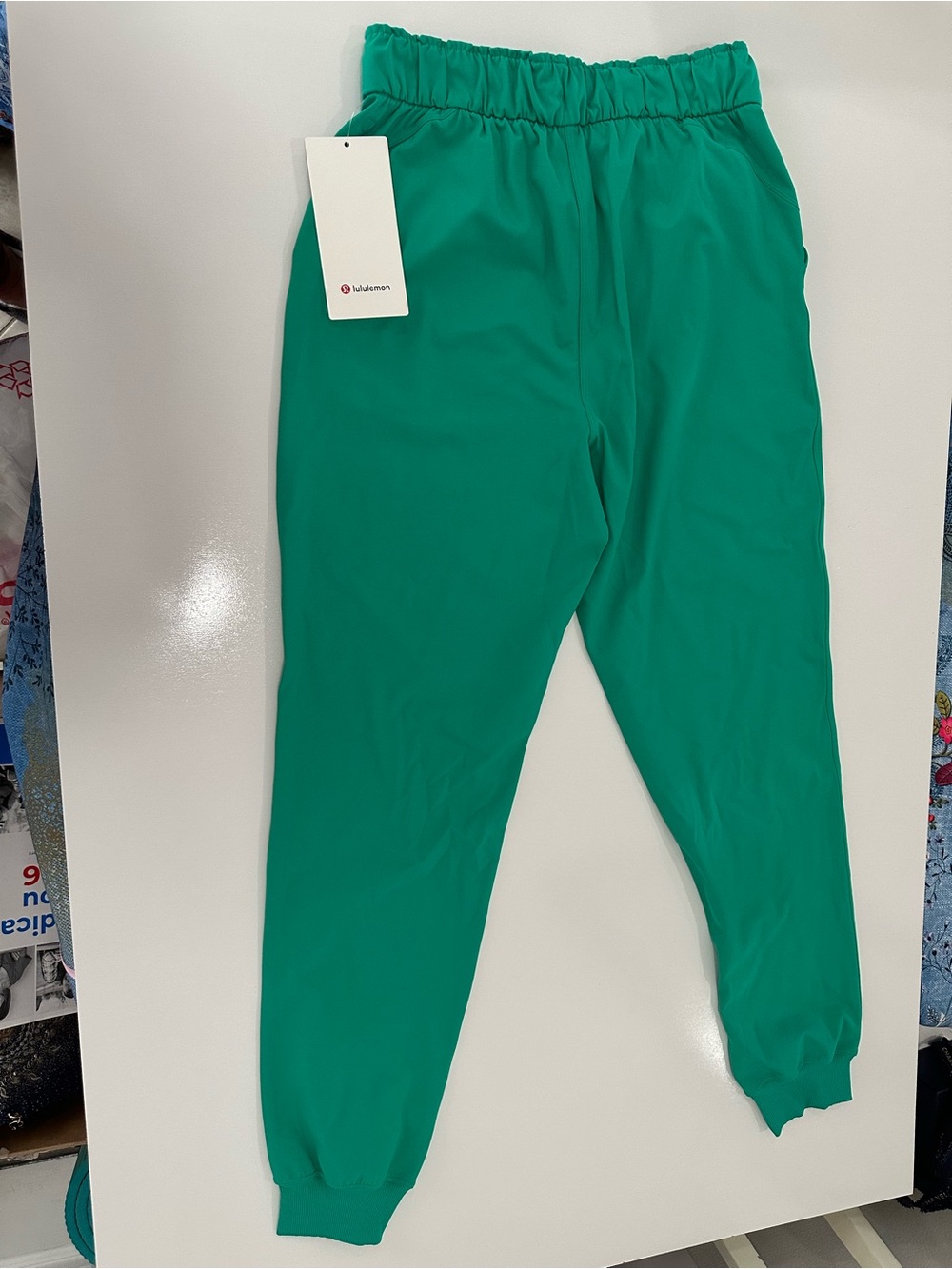 lululemon athletica Teal-Green Straight Leg Pants